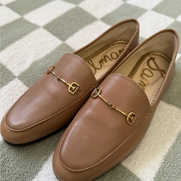 loafer shoes sam edelman tan loafers